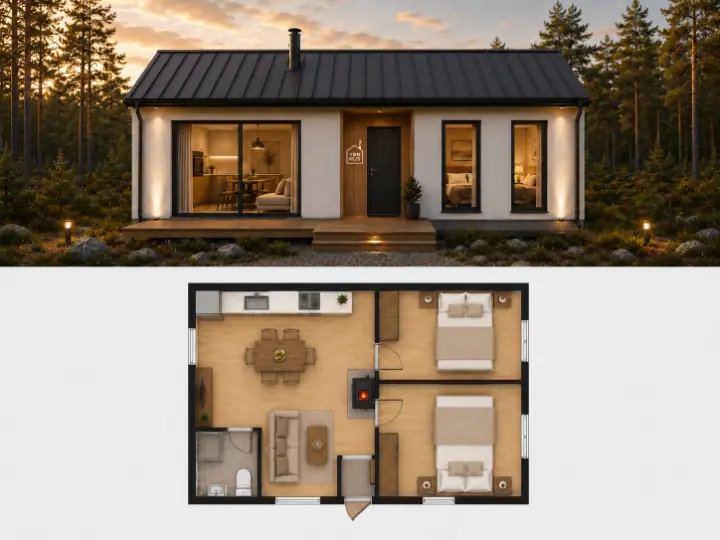 Randare concept YORHUS Family House