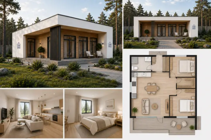 Randare concept YORHUS Cube 100